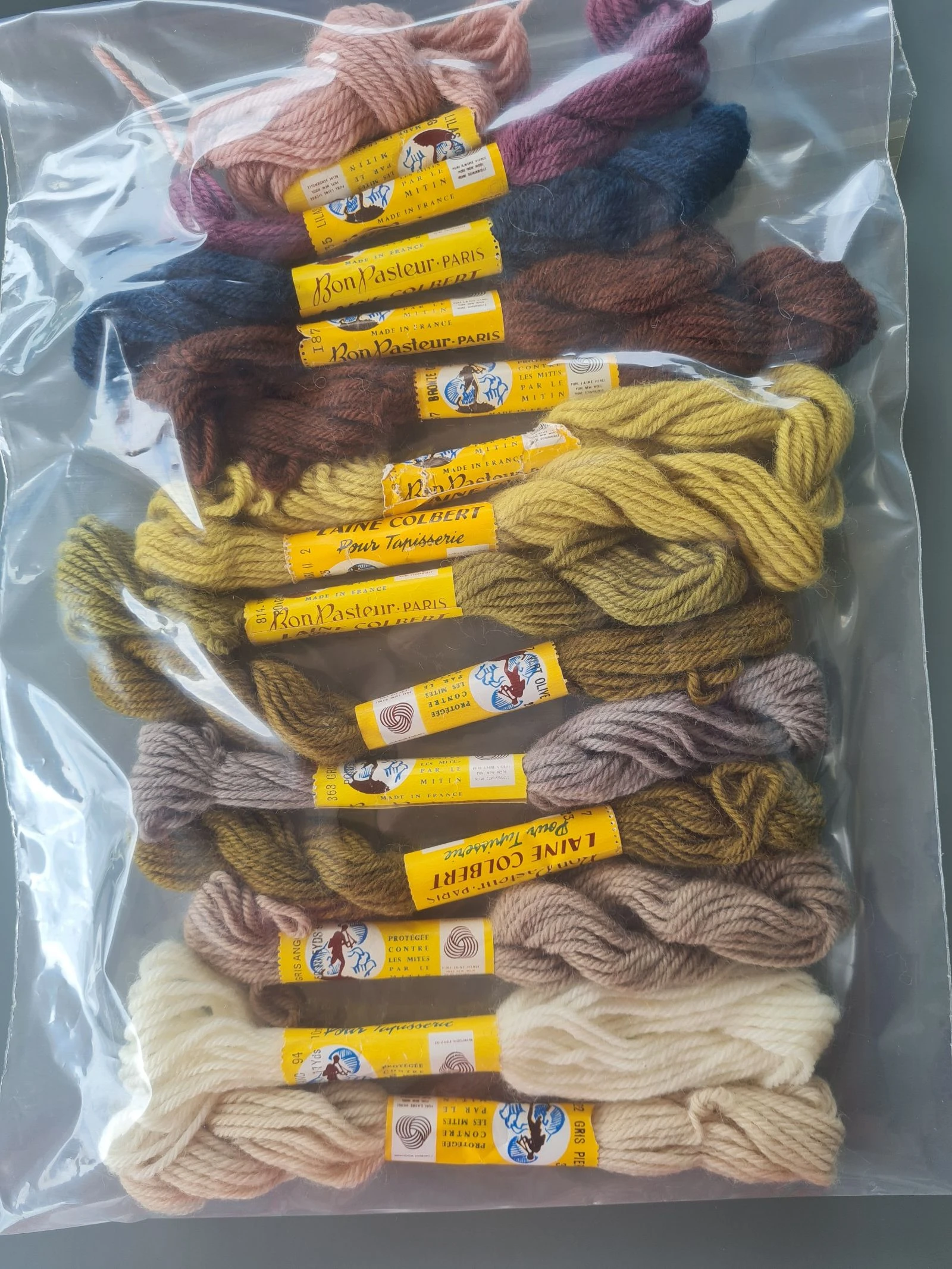 Grote partij nieuwe 100% pure wol 🌺( 61 rollen ) DMC – photo 3